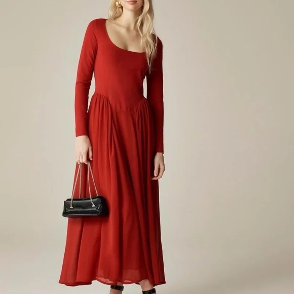 J. Crew Ballet dress with chiffon skirt